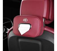 MULPEFC 1pc Car Tissue Box Sunshade Seat Backrest Suspension Car Armrest Box Storage Organization. For MGS5 EV Mulan One Pilot.,D