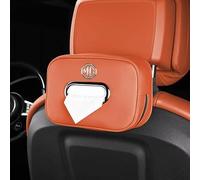 MULPEFC 1pc Car Tissue Box Sunshade Seat Backrest Suspension Car Armrest Box Storage Organization. For MGS5 EV Mulan One Pilot.,C