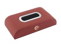 MULPEFC 1pc Car Tissue Box Sunshade Seat Backrest Suspension Car Armrest Box Storage Organization. For MGS5 EV Mulan One Pilot.,B