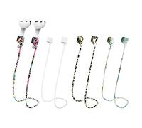 MULTAICH Magnetic Anti-Lost Lanyard for AirPods Earphone,Colorful Soft Silicone Sports Straps, Neck Rope Cord