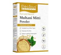 Multani Mitti powder for Exfoliating, Soothing, Nourishing, Smoothening Face, Skin and Hair Fuller's Earth, Bentonite Clay, Yellow (400 g (Pack of 1))
