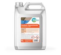 Multex Sodium Hypochlorite, 14-15% Liquid Chlorine, 5L, Swimming Pool and Surface Disinfectant