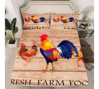 (Multi 06, King(No Comforter)) Homewish Happy Fall Theme Fitted Sheet Double Pumpkin Decor Bed Sheets, Sunflower Gifts Festival Bed Set Essentials Vintage Wooden Barn Door Sheets