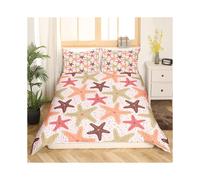 (Multi 06, Single(No Comforter)) Homewish Nautical Comforter Cover For Kids Teens Double,Ocean Ship Anchor Bedding Set Sailboat Rudder Duvet Cover White Navy Blue Striped Bedspread