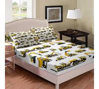 (Multi 08, King(59"x79")(No Comforter)) Boys Skateboard Bedding Decor Set Double Size,Hippie Extreme Sport for Kids Child,Hip Hop Street Art Bedding Sets Abstract Tie Dye Fitted Bed Sheets