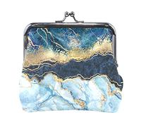 Multi 1 Marble Granite Agate Purple Pink Gold Black Art Paint Triangle Tiles Women Leather Coin Purse Hasp Card Key Change Wallet Small Buckle Handbag Case Kiss Lock Clutch Pouch Pocket for Girls Ladi