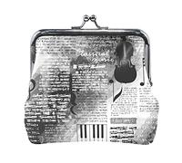 Multi 10 Silver White Shiny Sparkles and Sequins in the Form of Stars on Dark Women Leather Coin Purse Hasp Card Key Change Wallet Small Buckle Handbag Case Kiss Lock Clutch Pouch Pocket for Girls Lad