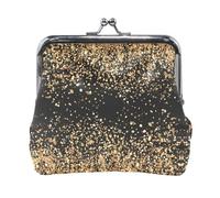 Multi 12 Women Leather Coin Purse, Hasp Card Key Change Wallet Kiss LockClutch Pouch Pocket Ladies Small Buckle Handbag Case Print Yellow Lemon Slices If Life Gives You Lemons Make