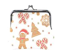 Multi 16 Shiny Sparkles and Sequins in the Form of Stars on a Dark Background Women Leather Coin Purse Hasp Card Key Change Wallet Small Buckle Handbag Case Kiss Lock Clutch Pouch Pocket for Girls Lad