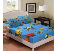 (Multi 17, Single(35"x75")(No Comforter)) Homewish Lion Bedding Decor Set,Bohemian Animal Double Size for Kids Boys Teens Adult,Starry Sky Golden Bedding Decor Set Tribal Exotic Lion Fitted