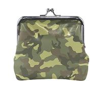 Multi 2 Animal Texture Print Cow Skin Black White Pattern Black Stains Spots Women Leather Coin Purse Hasp Card Key Change Wallet Small Buckle Handbag Case Kiss Lock Clutch Pouch Pocket for Girls Ladi