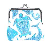 Multi 20 Hand Drawn Gold Golden Face of The Sun Stars on Black Dark Women Leather Coin Purse Hasp Card Key Change Wallet Small Buckle Handbag Case Kiss Lock Clutch Pouch Pocket for Girls Ladies