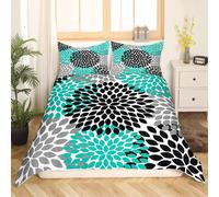 (Multi 27, Double(No Comforter)) Wolf Bedding Set Safari Animals Comforter Cover Misty Mountain Duvet Cover Set For Kids Boys Girls Exotic Wildlife Trippy Woods Nature Quilt Cover Wit