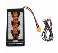 Multi 2S-6S Lipo Parallel Balanced Charging Board with XT60 Plug, for RC Battery Chargers B6AC A6 720i, Supports 1-6 Packs Simultaneous Balance Charging, Short - Circuit Protected