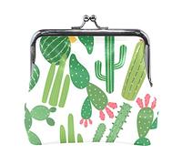 Multi 4 Animal Texture Print Cow Skin Black White Pattern Black Stains Spots Women Leather Coin Purse Hasp Card Key Change Wallet Small Buckle Handbag Case Kiss Lock Clutch Pouch Pocket for Girls Ladi