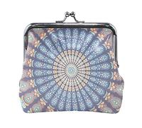 Multi 6 Animal Texture Print Cow Skin Black White Pattern Black Stains Spots Women Leather Coin Purse Hasp Card Key Change Wallet Small Buckle Handbag Case Kiss Lock Clutch Pouch Pocket for Girls Ladi