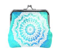 Multi 8 Women Leather Coin Purse, Hasp Card Key Change Wallet Kiss LockClutch Pouch Pocket Ladies Small Buckle Handbag Case Print Yellow Lemon Slices If Life Gives You Lemons Make