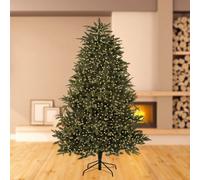 Multi-Action 750 Warm White Treebrights Led String Lights With Timer Function Green Cable