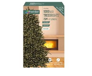 Multi Action Treebrights Led Christmas Timer Lights - Various Sizes & Colours