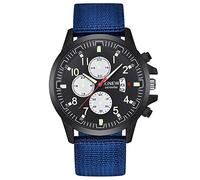 Multi Alarm Watch Analog Quartz Casual Men’s Dress Steel Wrist Date Watches Men's Watch Gwg2000tlc1a (Blue, One Size)