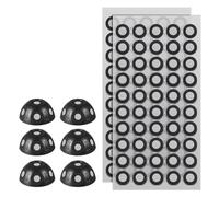 Multi-Angle 10 Pcs Marker Set 6 Sided 100 Point 3D Scanner 6mm Dot Scanning Turntable for 3D Scanning for Accurate Tracking