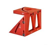 Multi Angle 3D Aluminum Alloy Woodworking Square Ruler With Detachable Components For Precision Measurement In Professional And DIY Woodworking