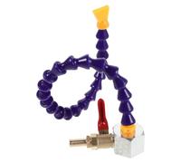 Multi Angle Adjustable Coolant Hose with Magnetic Base 15.5mm | Plastic Alloy Build, Fits 8mm Inner Diameter Hoses, for Lathe Workshop Machining Use