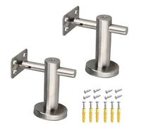 Multi-Angle Adjustable Heavy Duty Stair il Bracket Staircase Railing Support with Mounting Screws Ideal for Home Decor & Commercial Spaces 2 Pack