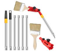 Multi-angle brush extension, multi-angle paint brush extende, paint roller telescopic rod, retractable paint roller extension rod for high ceilings, walls, decoration and corner painting tool