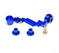 Multi-Angle CNC Aluminum Brake Fluid Reservoir Mount(blue) | Multi-angle design, for versatile fitment, easy attachment, no professional tools needed, silver option