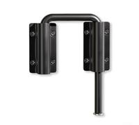 Multi-Angle Door Bolt 101mm Aluminium Rust-Proof(Black)