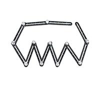 Multi Angle Folding Ruler Adjustable Ceramic Tile Hole Locator Measuring Tool 12 Folding Protractors Tile Floor Hole Locator (12)