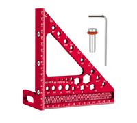 Multi-Angle Measuring Ruler - Carpenter Square Woodworking Speed Precision Tools, Engineer Furniture Craft Leveling Framing Writing Marking