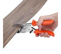 Multi Angle Miter Shear SK5 Trunking Shears 45-135 Degree Angle Mitre Gasket Shear Trim Cutter Adjustable Multi Angle Wire Duct Cutter(Orange)