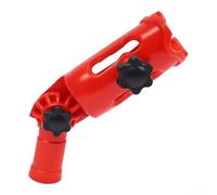 Multi-Angle Paint Brush Extender for High Ceilings - Adjustable Corner Painting Tool with Rotation Adapter for Extension Poles Red 30mm