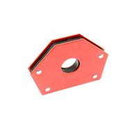 Multi-Angle Welding Magnet for Holding Ferrous Sheets and Tubes in Place - 30° x 45° x 60° x 75° x 90° - 91mm x 17mm - 25kg Pull
