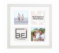 Multi Aperture Photo Picture Frames Holds 2, 3 or 4 Photos Various Sizes SQUARE
