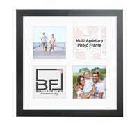 Multi Aperture Photo Picture Frames Holds 2, 3 or 4 Photos Various Sizes SQUARE
