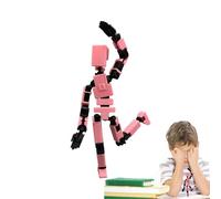 Multi-Articulated Mobile Robot, Printed Human Body Model Toy, Full Body Activity Robot Action Figures, Multi-Joint Action Figure, Desktop Decorations for Adult