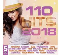 Multi- artistes - 110 Hits 2018 (5CD Multipack)