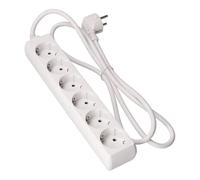 Multi Base 6 Sockets T/TL 10/16A Type F 3m 3x1.5mm to supply power to multiple electrical devices.
