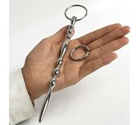 Multi Beads Stainless Steel Penis Plug Urethral Sound Stimulation Stick Sounding Beads Dilator Solid Rod Toy BDSM (Ld-038)