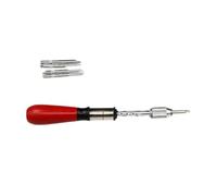 Multi Bit Push Pull Screwdriver Semi Automatic Ratcheting Screwdriver with Replaceable Bit for Easy Screw Installation Workshop Assembly Tool