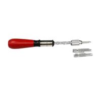 Multi Bit Push Pull Screwdriver Semi Automatic Ratcheting with Replaceable for Easy Screw