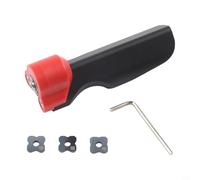 Multi blade chamfering hand plane for woodworking, includes R1 to R3 blades for precise edge trimming and burr removal on wood and plastic surfaces (2)