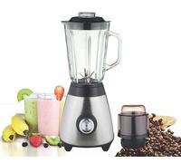 Multi Blender juicer food processor with Glass Jar & a Grinder strong housing smoothie maker 1.5L glass jar removable filling cap for easy filling Ice Crushing function