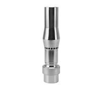 Multi Branch Fountain Nozzle, Stainless Steel Foam Fountain Nozzle with Spherical Joint, Female Thread Garden Pond Sprinkler for Landscape Park Indoor Hotel, (DN15)