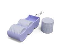 Multi Capacity Silicone Travel Bottles Leakproof Cosmetic Containers Color Coded Portable Toiletry Storage Solution Portable Silicone Cosmetic Jars