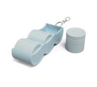 Multi Capacity Silicone Travel Bottles Leakproof Cosmetic Containers Color Coded Portable Toiletry Storage Solution Portable Silicone Cosmetic Jars