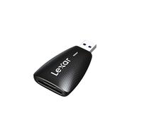 Lexar Multi-Card 2-in-1 USB 3.1 Reader, Up to 312MB/s for UHS-I UHS-II SD Card and Micro SD Card, Compatible with USB 3.0/2.0, Compact Portable Card Reader with High-Speed Transfer (LRW450UBAMZN)